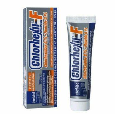 INTERMED CHLORHEXIL F TOOTHPASTE 100ML Οδοντόκρεμες