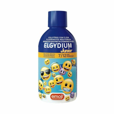 ELGYDIUM JUNIOR EMOJI ΣΤΟΜΑΤΙΚΟ ΔΙΑΛΥΜΑ ΓΙΑ ΠΑΙΔΙΑ 7-12 ΕΤΩΝ 500ML Στοματικά διαλύματα