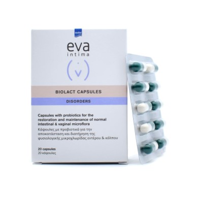 INTERMED EVA BIOLACT CAPS 20caps Ευαίσθητη Περιοχή