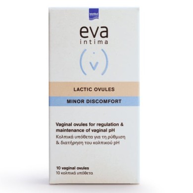 INTERMED EVA LACTIC® OVULES 10ΤΕΜ Ευαίσθητη Περιοχή