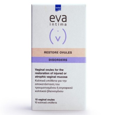INTERMED EVA RESTORE® OVULES 10ΤΜΧ. Ευαίσθητη Περιοχή