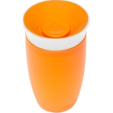 MUNCHKIN ΚΥΠΕΛΛΟ MIRACLE SIPPY 360° 12m+ 296ML - ΠΟΡΤΟΚΑΛΙ Αξεσουάρ για Μωρά