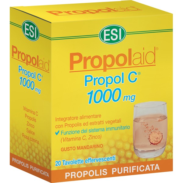 ESI PROPOLAID PROPOL C 1000MG 20 ΑΝΑΒΡΑΖΟΝΤΑ ΔΙΣΚΙΑ Ανοσοποιητικό ESI PROPOLAID PROPOL C 1000MG 20 ΑΝΑΒΡΑΖΟΝΤΑ ΔΙΣΚΙΑ Ανοσοποιητικό