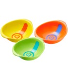 MUNCHKIN ΣΕΤ ΜΠΟΛ ΓΕΥΜΑΤΟΣ ΜΕ ΕΝΔΕΙΞΗ ΘΕΡΜΟΤΗΤΑΣ 3ΤΜΧ (12100) Πιάτα-Μπωλ-Δοχεία