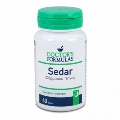 DOCTOR'S FORMULAS SEDAR ΦΟΡΜΟΥΛΑ ΎΠΝΟΥ 60 ΔΙΣΚΙΑ Ηρεμία/Στρές/Κατάθλιψη