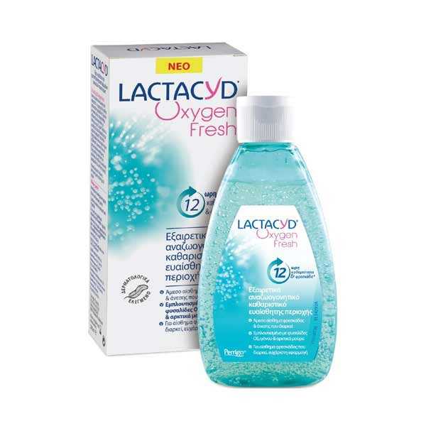 LACTACYD OXYGEN GEL 12HOURS 200ML Ευαίσθητη Περιοχή LACTACYD OXYGEN GEL 12HOURS 200ML Ευαίσθητη Περιοχή