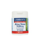 LAMBERTS ALOE VERA HIGH STRENGTH 10.000MG 90TAB Φυτοθεραπεία