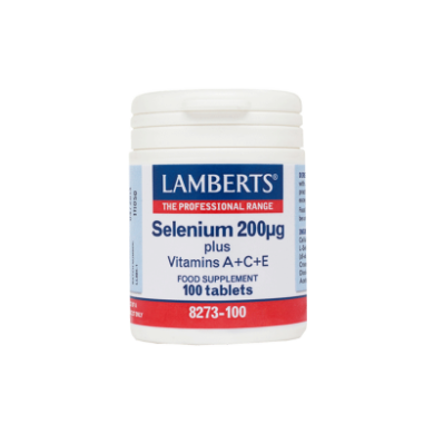 LAMBERTS SELENIUM A+C+E 100TAB Αντιοξειδωτικά