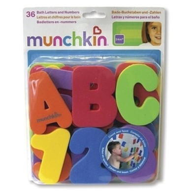 MUNCHKIN ΕΚΠΑΙΔΕΥΤΙΚΟ ΠΑΙΧΝΙΔΙ ΜΠΑΝΙΟΥ ΜΕ ΓΡΑΜΜΑΤΑ & ΑΡΙΘΜΟΥΣ 36Μ+ (11108)