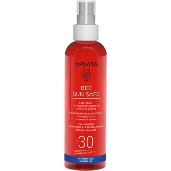 APIVITA BEE SUN SAFE ΛΑΔΙ ΣΩΜΑΤΟΣ ΓΙΑ ΜΑΥΡΙΣΜΑ & ΜΕΤΑΞΕΝΙΑ ΑΙΣΘΗΣΗ ηλίανθος & καρότο SPF30 200ML ΓΥΝΑΙΚΑ APIVITA BEE SUN SAFE ΛΑΔΙ ΣΩΜΑΤΟΣ ΓΙΑ ΜΑΥΡΙΣΜΑ & ΜΕΤΑΞΕΝΙΑ ΑΙΣΘΗΣΗ ηλίανθος & καρότο SPF30 200ML ΓΥΝΑΙΚΑ