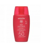 APIVITA BEE SUN SAFE ΛΕΠΤΟΡΡΕΥΣΤΗ ΚΡΕΜΑ ΠΡΟΣΩΠΟΥ-DRY TOUCH SPF50 50ML ΓΥΝΑΙΚΑ
