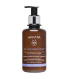 APIVITA ΚΡΕΜΩΔΗΣ ΑΦΡΟΣ ΚΑΘΑΡΙΣΜΟΥ ΓΙΑ ΠΡΟΣΩΠΟ & ΜΑΤΙΑ με ελιά και λεβάντα 200ML Καθαριστικά - Ντεμακιγιάζ