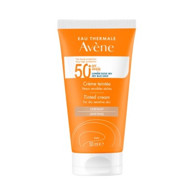 Avene Soins Solaire Cream Teintee SPF50+ Αντιηλιακή Κρέμα Προσώπου με Χρώμα, 50ml ΓΥΝΑΙΚΑ
