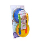 MUNCHKIN ΜΠΟΛ ΜΕ ΚΑΠΑΚΙΑ & 2 ΚΟΥΤΑΛΙΑ, 4M+ Πιάτα-Μπωλ-Δοχεία
