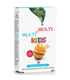 POWER HEALTH MULTI+MULTI KIDS Stevia 30 ΜΑΣ. ΔΙΣΚΙΑ Παιδικές βιταμίνες