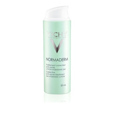 VICHY NORMADERM SOIN EMBELLISEUR ANTI IMPERFECTIONS HYDRATATION 24h 50ML Ακμή