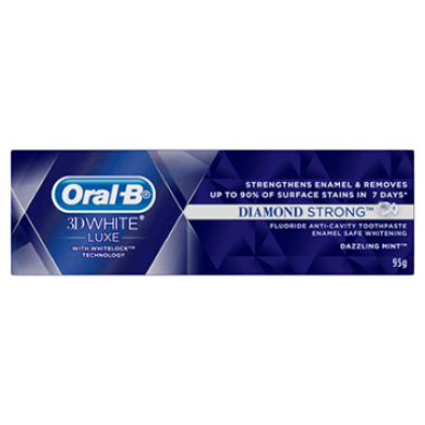 ORAL B 3D WHITE LUXE DIAMOND STRONG 75ML ΟΔΟΝΤΟΚΡΕΜΑ Οδοντόκρεμες