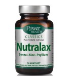 POWER HEALTH PLATINUM NUTRALAX 20CAPS Χοληστερίνη