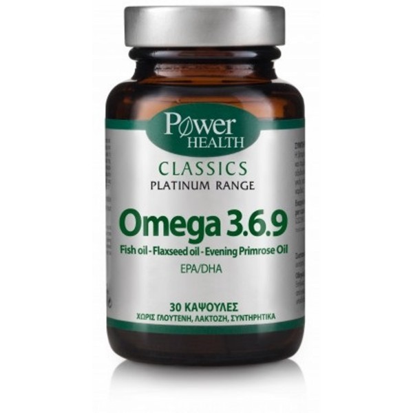 POWER HEALTH PLATINUM OMEGA 3.6.9 30TABS Χοληστερίνη POWER HEALTH PLATINUM OMEGA 3.6.9 30TABS Χοληστερίνη