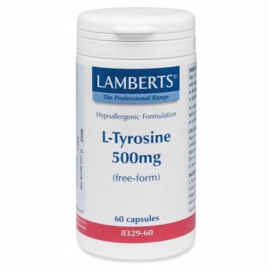 LAMBERTS L TYROSINE 500MG 60CAP Τόνωση - Ενέργεια