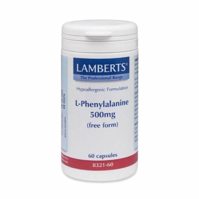 LAMBERTS L PHENYLALANINE 60CAPS Τόνωση - Ενέργεια