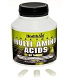 HEALTH AID MULTI AMINO ACIDS 60's Αμινοξέα - BCAAs HEALTH AID MULTI AMINO ACIDS 60's Αμινοξέα - BCAAs