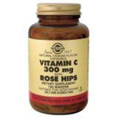 SOLGAR ROSE HIPS C 300MG CHEWABLE.TABS 100S Vit C