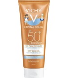VICHY IDEAL SOLEIL ΓΑΛΑΚΤΩΜΑ ΓΙΑ ΠΑΙΔΙΚΕΣ ΕΠΙΔΕΡΜΙΔΕΣ SPF 50 ΠΡΟΣΩΠΟ ΚΑΙ ΣΩΜΑ 300ml Αντιηλιακά Μωρού-Παιδιού