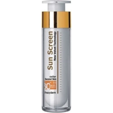 FREZYDERM SUNSCREEN COLOR VELVET FACE CREAM SPF 30 50ML Αντηλιακά Προσώπου