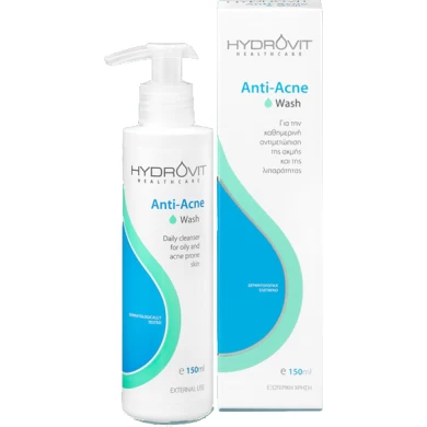 HYDROVIT ANTI-ACNE WASH 150ML Ακμή