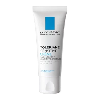 LA ROCHE POSAY  Toleriane Sensitive,Ενυδατική Κρέμα με Πρεβιοτικά για Ευαίσθητες Επιδερμίδες, 40ml Ενυδάτωση