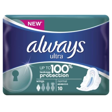 ALWAYS ULTRA NORMAL SIZE 1, Σερβιέτες 10ΤΜΧ Υγιεινή