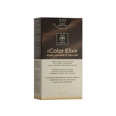 APIVITA MY COLOR ELIXIR 7.77 ΞΑΝΘΟ ΕΝΤΟΝΟ ΜΠΕΖ Βαφές