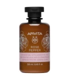 APIVITA ROSE PEPPER ΑΦΡΟΛΟΥΤΡΟ 250ML Αδυνάτισμα - Κυτταρίτιδα - Σύσφιξη
