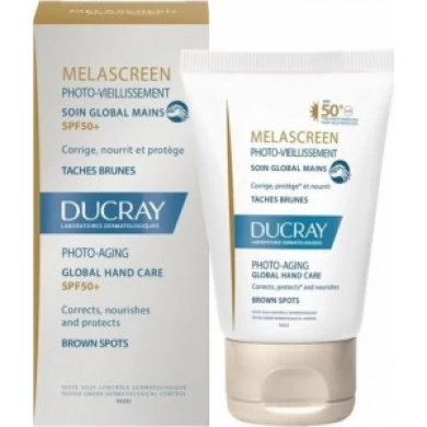 DUCRAY MELASCREEN PHOTO AGING SPF50+ ΟΛΟΚΛΗΡΩΜΕΝΗ ΦΡΟΝΤΙΔΑ ΧΕΡΙΩΝ 50ML Κρέμες Χεριών