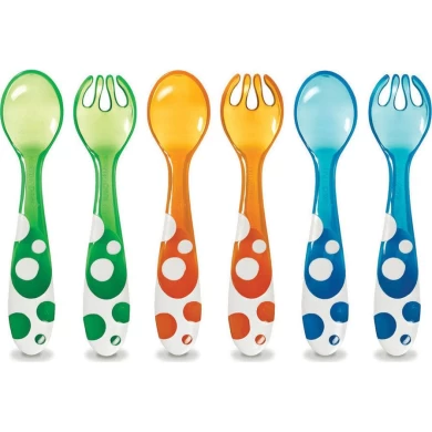 MUNCHKIN ΣΕΤ ΜΕ 6 ΠΙΡΟΥΝΙΑ & ΚΟΥΤΑΛΙΑ 12Μ+ (11454) Πιάτα-Μπωλ-Δοχεία