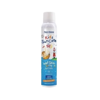 FREZYDERM KIDS SUN CARE SPF50+ WET SKIN SPRAY FOR KIDS 200ML Αντιηλιακά Μωρού-Παιδιού