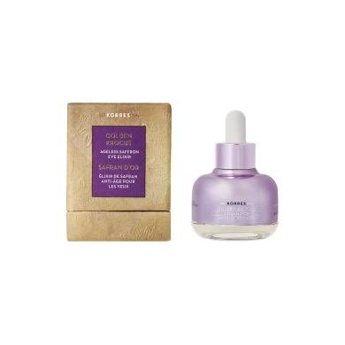 KORRES GOLDEN KROCUS AGELESS SAFRON EYE ELIXIR ΧΡΥΣΟΣ ΚΡΟΚΟΣ ΕΛΙΞΗΡΙΟ ΜΑΤΙΩΝ 18ML Μάτια - Χείλια