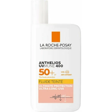 LA ROCHE POSAY ANTHELIOS UVMUNE 400 TINTED FLUIDE SPF50+  ΜΕ ΑΡΩΜΑ 50ML Αντηλιακά Προσώπου