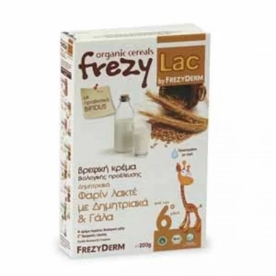 FREZYDERM FREZYLAC BIO CEREAL ΦΑΡΙΝ ΛΑΚΤΕ -ΔΗΜΗΤΡΙΑΚΑ-ΓΑΛΑ 200GR Διατροφή Μωρού