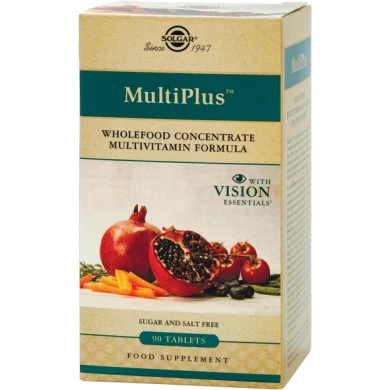 SOLGAR MULTIPLUS WITH VISION ESSENTIALS TABS 90S Για τα Μάτια