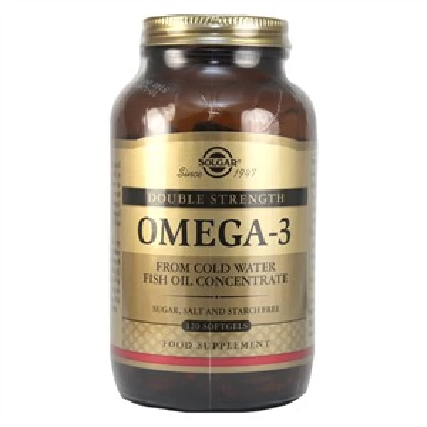 SOLGAR OMEGA-3 DOUBLE STRENGTH SOFTGELS 120S Αρθρίτιδα