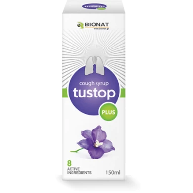 BIONAT PHARM TUSTOP PLUS 150ML Βήχας