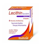 HEALTH AID LECITHIN 1000MG - CO Q10 - VITAMIN E - BLISTER 30 CAPS Αδυνάτισμα