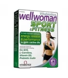 VITABIOTICS WELLWOMAN SPORT AND FITNESS 30TABS Τόνωση