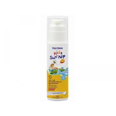 FREZYDERM KIDS SUN + NIP SPF50+ 150ML Έκθεση στον ήλιο