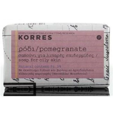 KORRES ΣΑΠΟΥΝΙ ΡΟΔΙ 125GR Καθαριστικά - Ντεμακιγιάζ